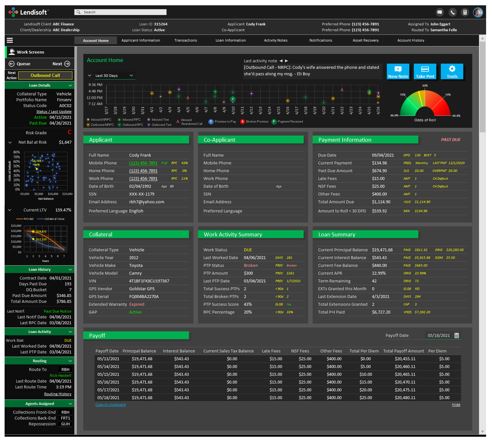 screenshot of Lendisoft LMS